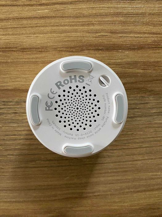 Преносим уред за бял шум, 18 вида звуци, Лампа със звезди, Приспиване