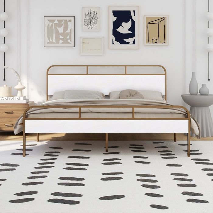 АКЦИЯ  Металлическая кровать GOLD-G Temir kravat GOLD-G