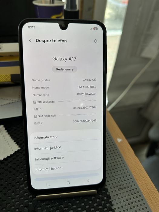 Samsung galaxy A17 4G dual sim negru 128 gb