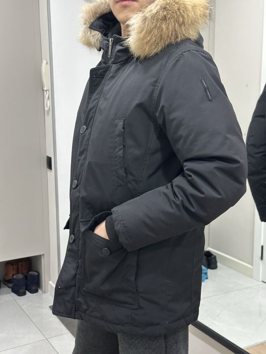 Зимняя парка на пуху