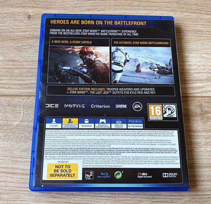Star Wars Battlefront II Deluxe Edition Elite Trooper PS4
