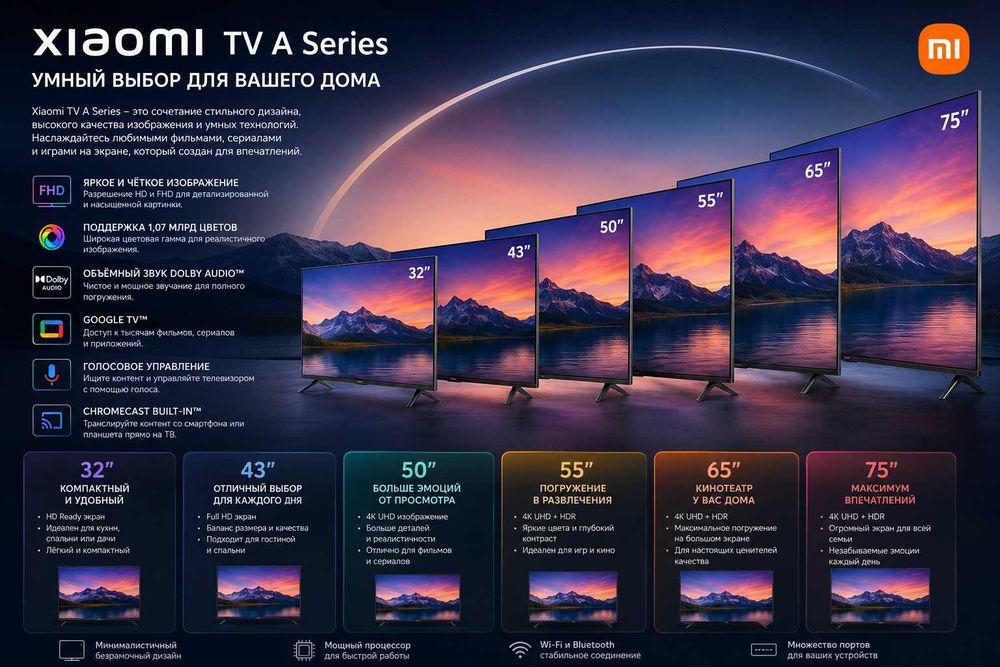 Телевизор XIAOMI 32...   доставка бонус 2026 NEW