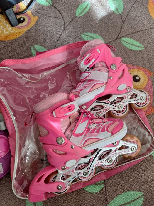 Ролери розови 27-29 номер