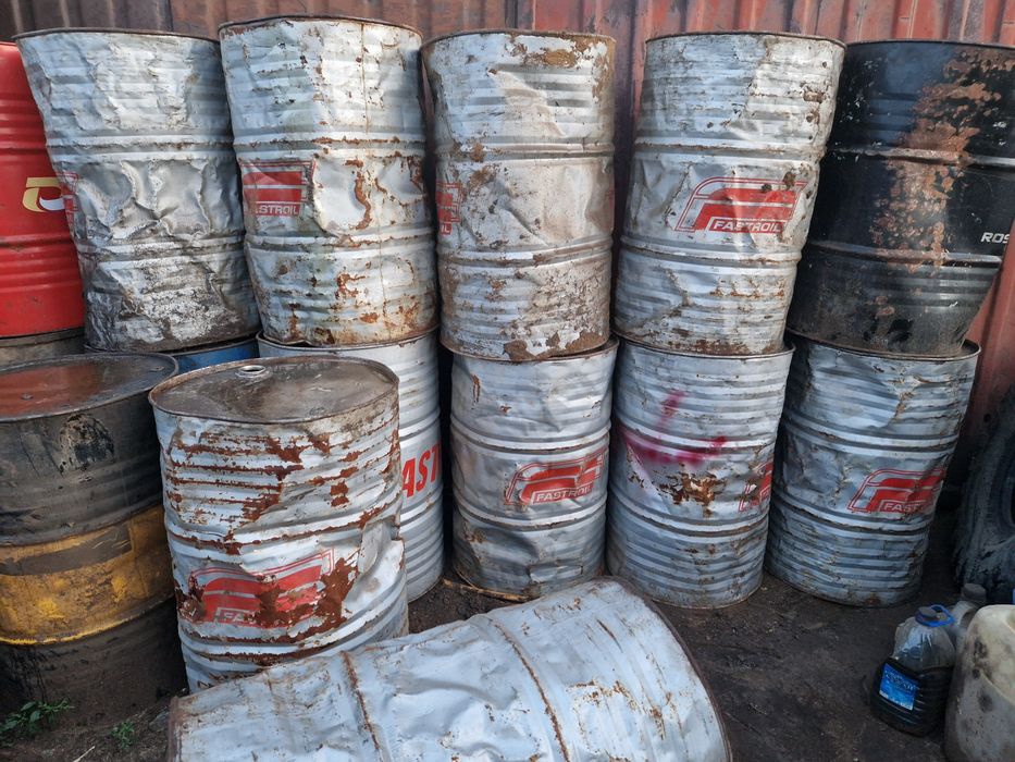 Бочки железные 200 литровые