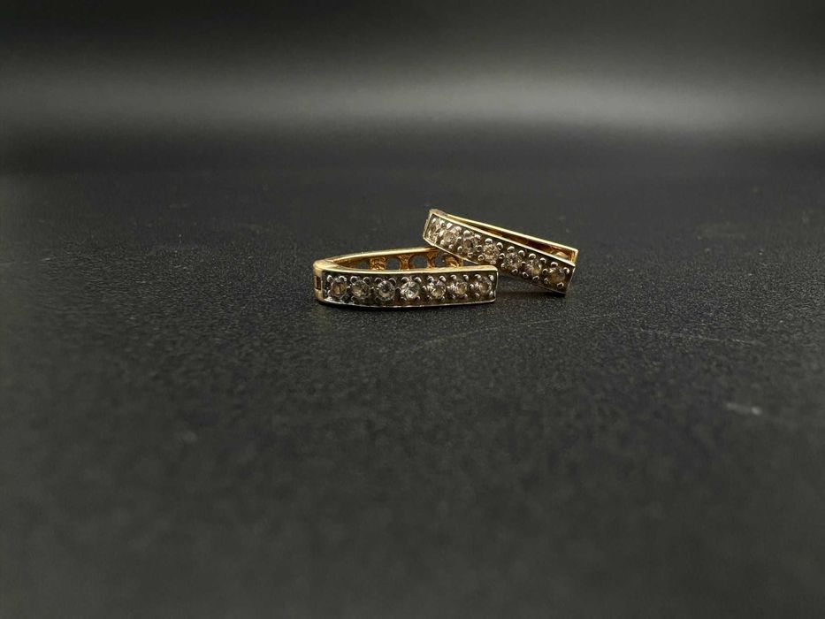 Dracula Amanet: Cercei de Aur 14K/2.16GR.