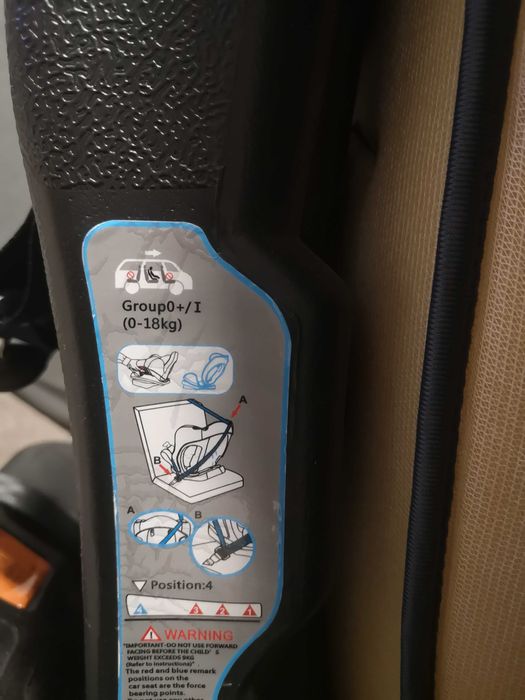 Scaun auto,0-18 kg.