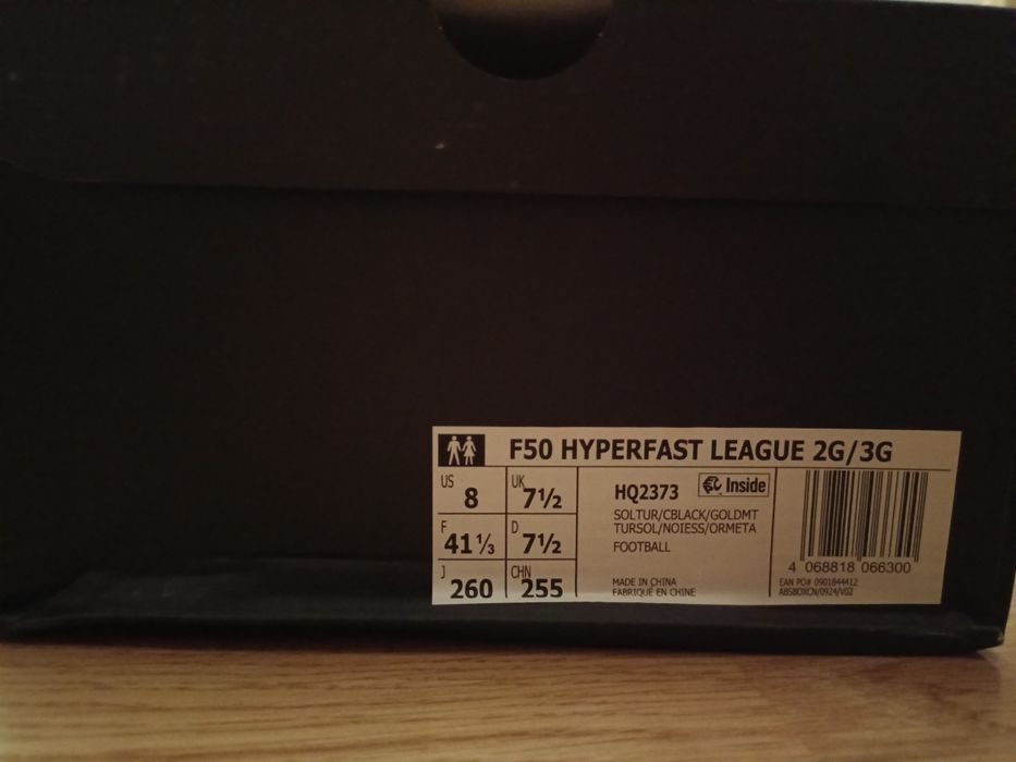 Оригиналный F50 Hyperfast League 2G/3G 41 размер