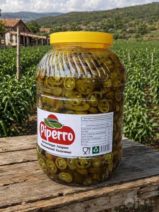 Маринованный перец халапеньо Piperro — оптом от производителя