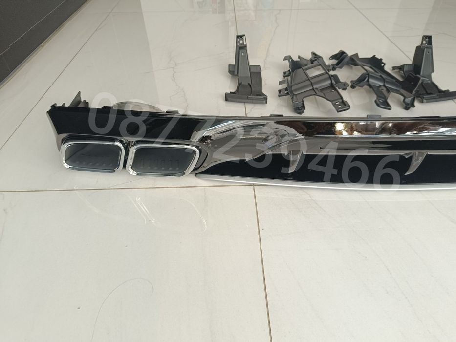 Mercedes CLS W218 AMG Мерцедес дифузьор diffuser GT добавки задна брон