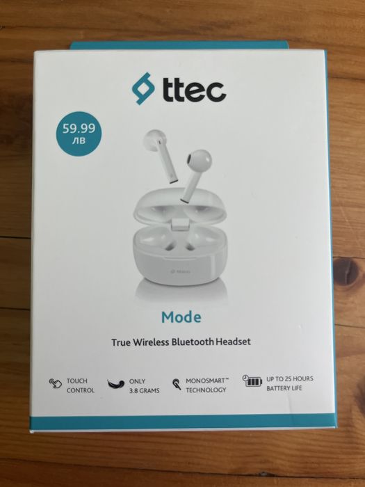 НЕРАЗПЕЧАТАНИ слушалки ttec