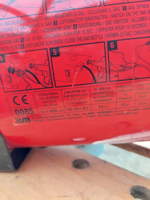 Tun de caldura pe gpl Kafer 75 made in Italy