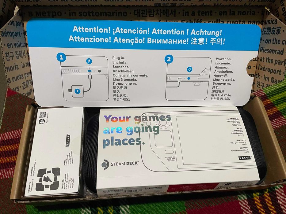 Steam Deck 256GB LCD + 256GB SD карта