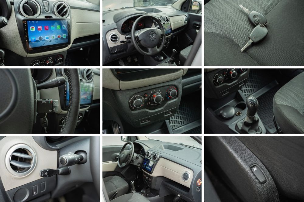 Dacia Lodgy 2013-euro5-7 scaune încălzite -7 locuri - Navigație--jante aliaj-geamuri electrice - recent adus în țară - Revizie efectuata