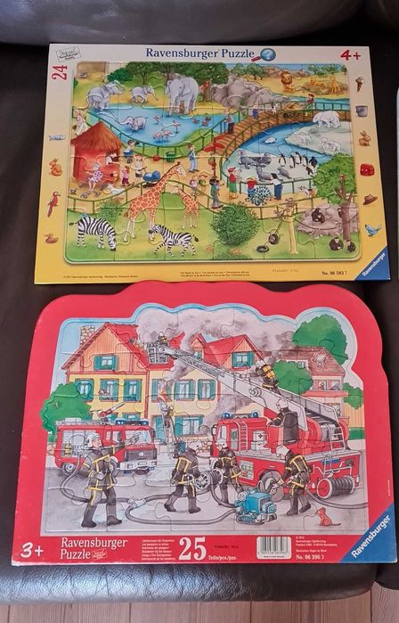 Lot puzzle copii mici Ravensburger didacta 25 buc