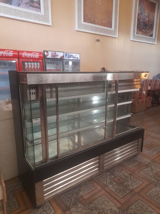 Холодильник для шашлыка витрина