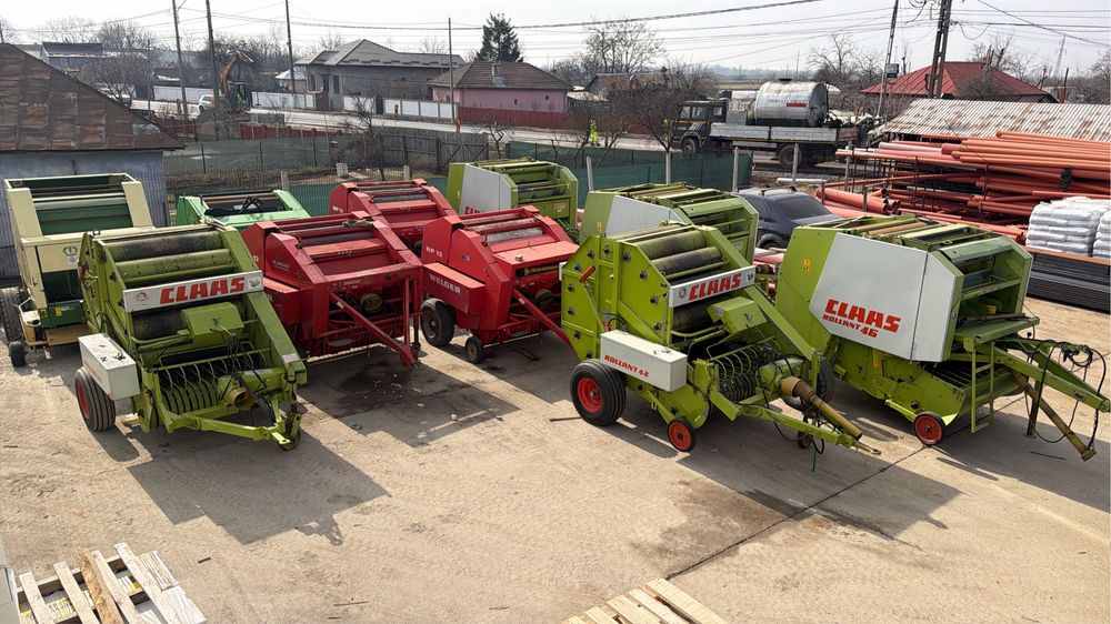 Presa baloti rotunzi/balotiera claas,welger balot 120/120