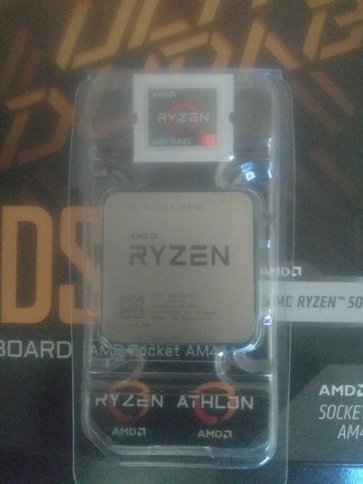 Ryzen 4600g +b450m 4 slot +16 gb DDR4 4 3200+кулер T20+корпус+дисковод