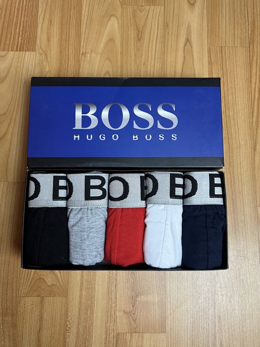 Set 5 boxeri  bărbați - calitate  PREMIUM - 95% bumbac