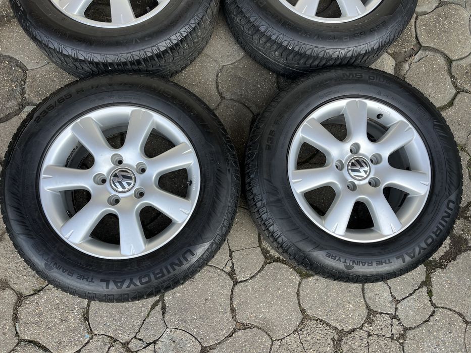 Jante aliaj 5x130mm, anvelope 235/65 R17, VW Touareg, Audi Q7