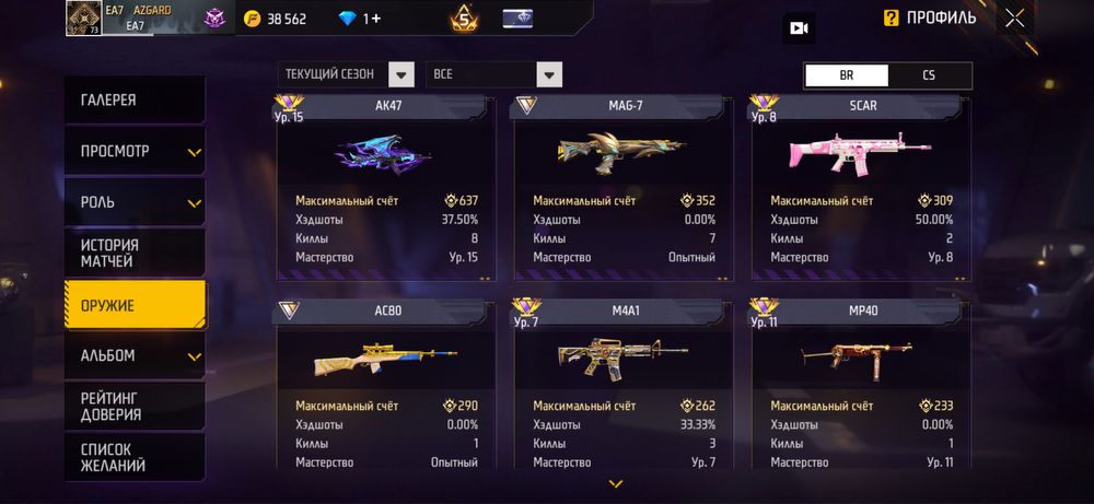 Фри фаер аккаунт