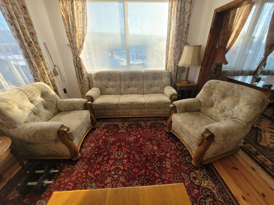 Холова гарнитура дъбов масив