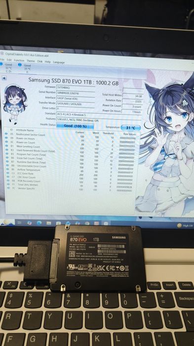 ssd 1tb samsung folosite