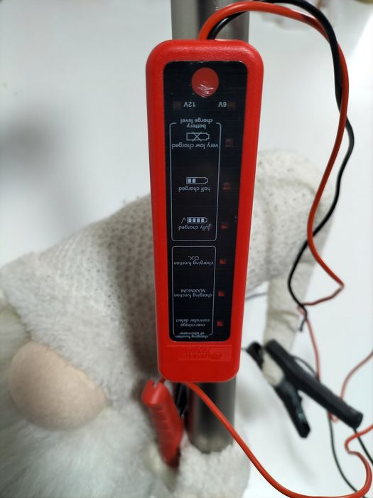 Tester auto baterii