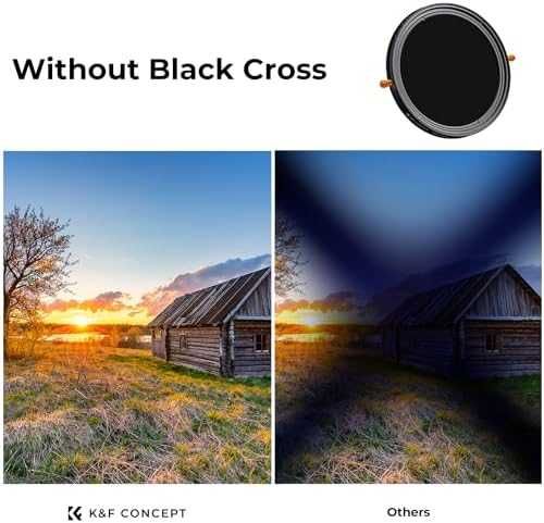 Нов Професионален ND2-32 CPL Филтър за Фотография 72mm K&F Concept
