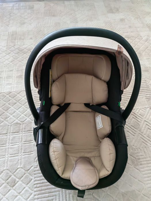 Кошница за кола Chipolino - Дуо Смарт, 40-87 cm, златисто бежова