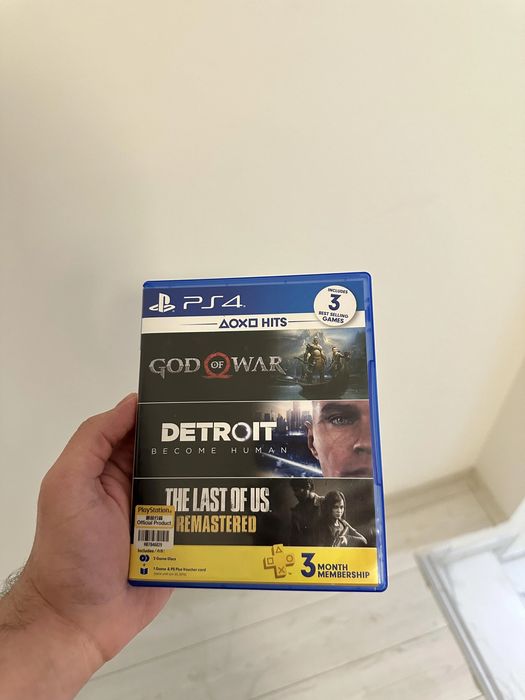 Игры на пс 4 God of war + Detroid