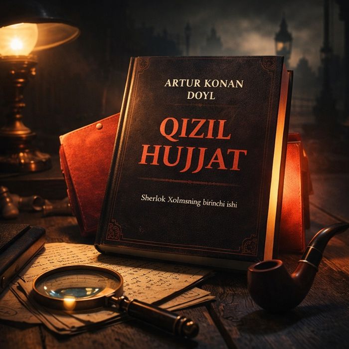 Qizil hujjat detektiv kitob
