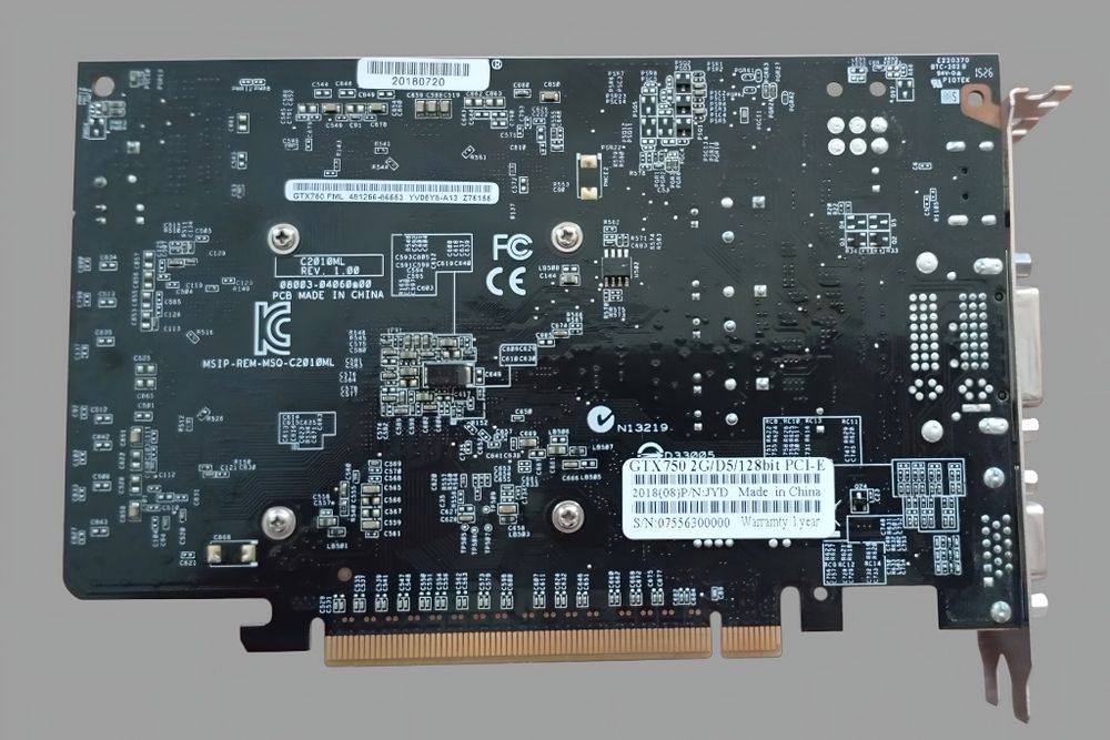 ASUS GTX 750 2gb ddr5 128bit