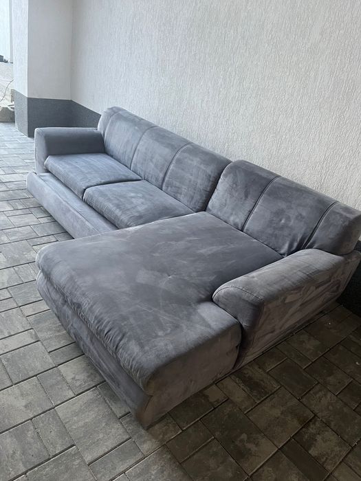 Colțar extensibil gri