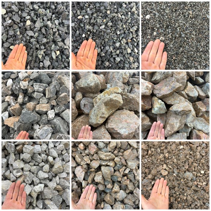 Pamant maroniu nisipos fertil negru de gradina moloz nisip balastru