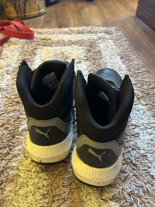 Работни обувки Пума олекотени сейфти ,олекотени с мека платформа, естествена кожа, което не пропуска вода