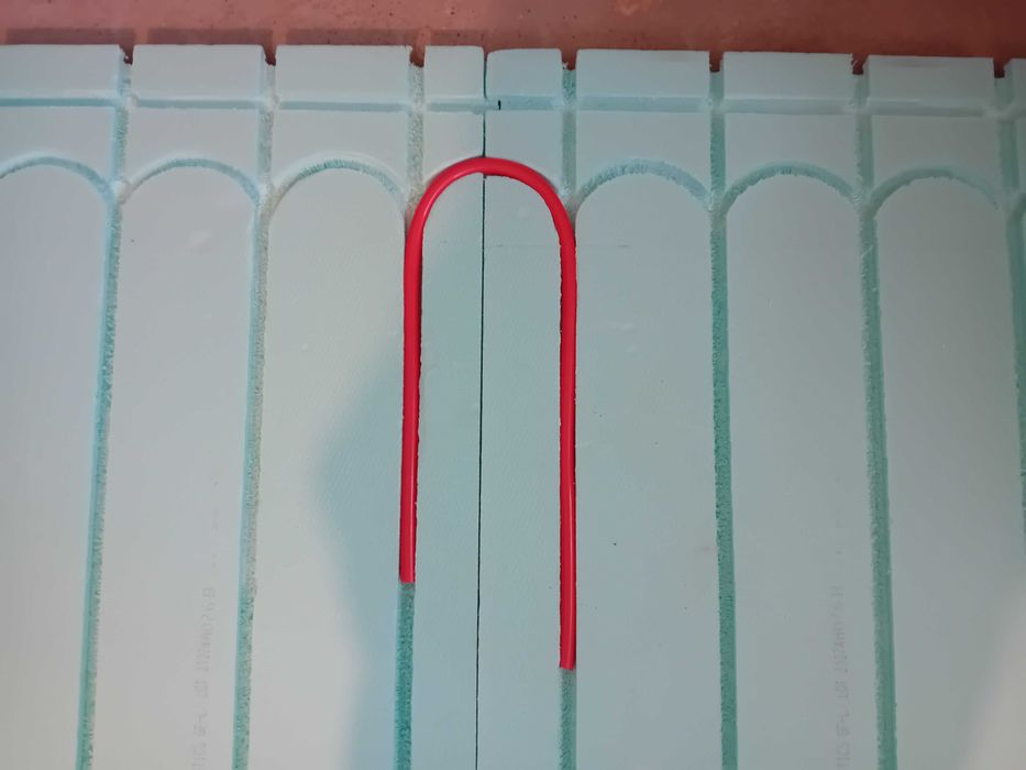 Подложка за водно подово отопление XPS