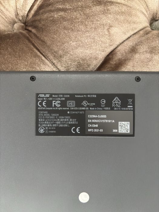 ASUS Chromebook C223NA-GJ0055 – Notebook PC