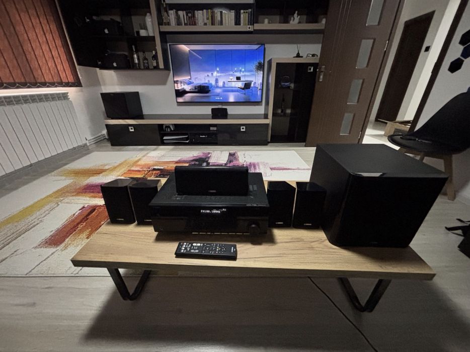 Receiver Yamaha HTR 2071 + boxe NS SW40