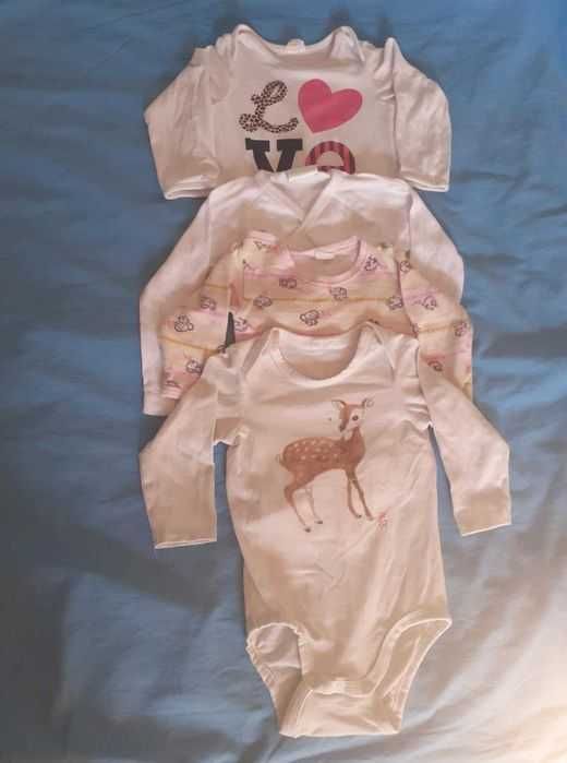 детски бодита от 0-6 мес