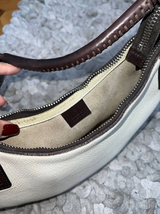 Сумка Gucci Hobo натуральная кожа