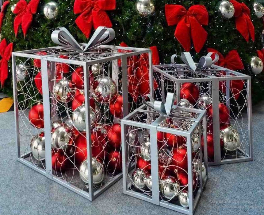 Новогодние оформление