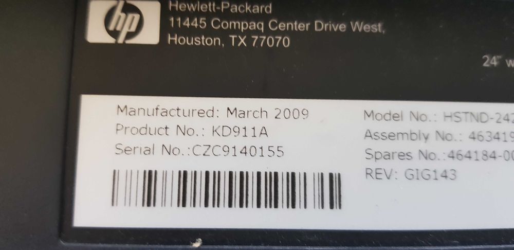Продавам HP LP2475w 24" професионални монитори