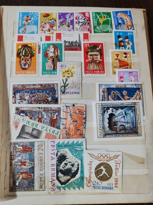 Timbre  și bagnote vechi