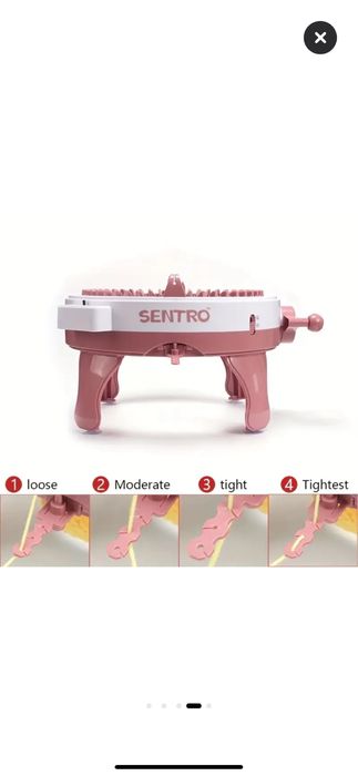 Плетачна машина Sentro за ръчно плетиво 34x19.5 см 48 игли