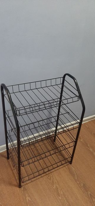 Полка для обуви металл бу