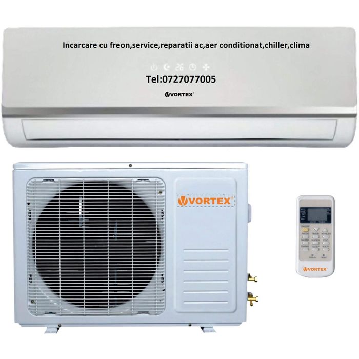 Reparatie service ac freon montaj pompa caldura aer conditionat