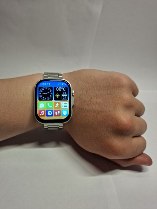 Смарт часовник с множество екстри +ПОДАРЪК втора каишка