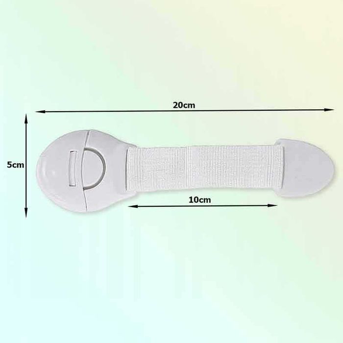 Комплект от 2 броя детски ключалки за шкафове и чекмеджета, 20 см
