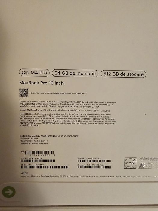Cutii MacBook Pro M5
