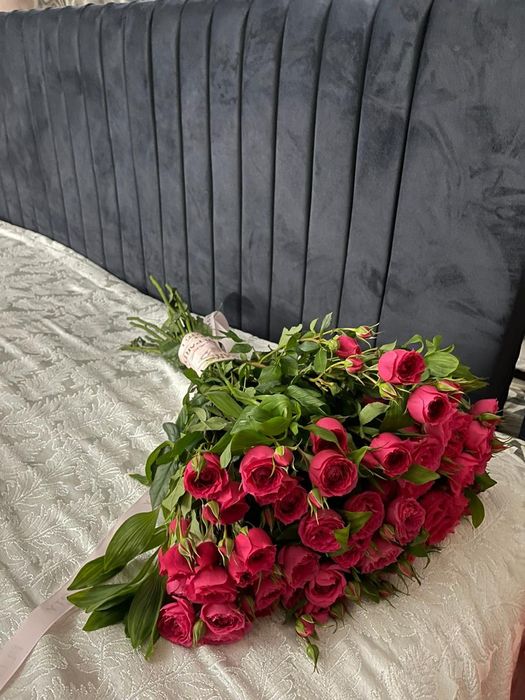 Свежие кустарные розы срочно